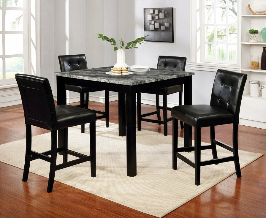 Dining Room FOA East | Wildrose 5 Pc. Counter Ht. Table Set