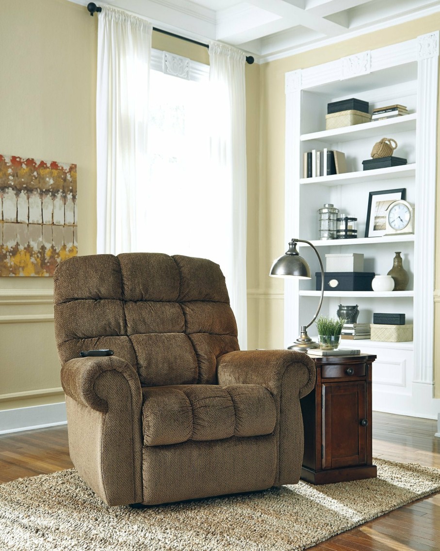 Living Room Ashley Furniture | Ernestine Power Lift Recliner