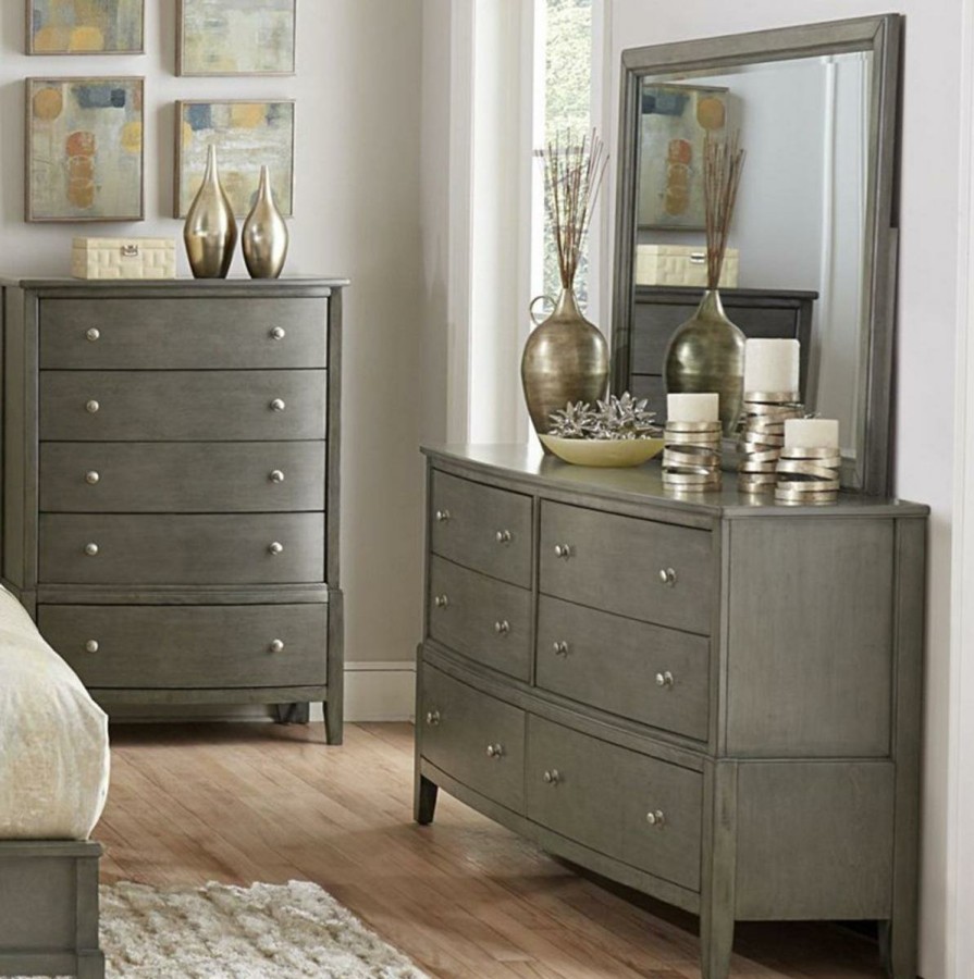 Bedroom Homelegance (Homerica East) | Homelegance Cotterill 6 Drawer Dresser In Gray 1730Gy-5