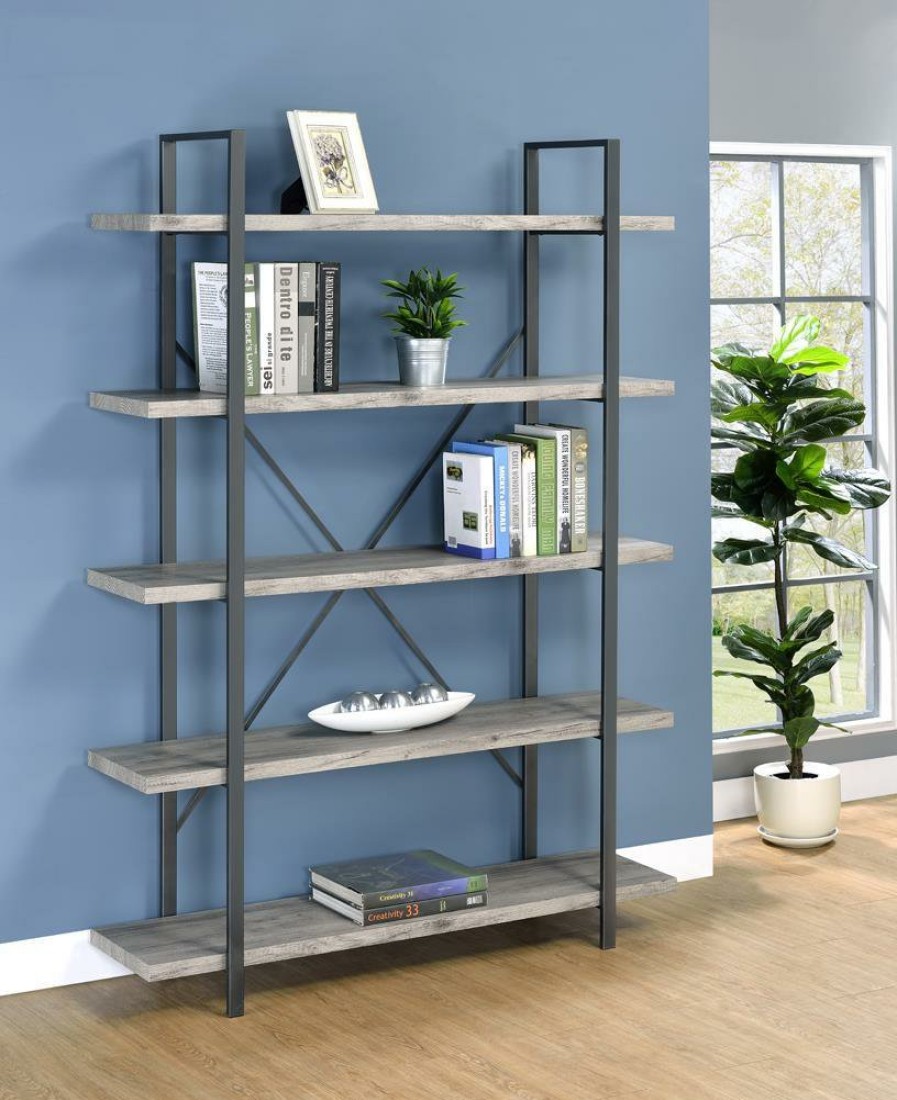 Home Office Coaster Z2 Premium | G805817 5 Shelf Bookcase