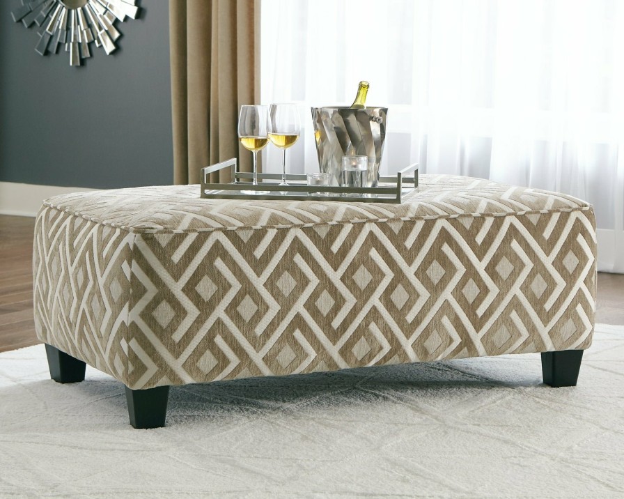 Living Room Ashley Furniture | Dovemont Oversized Accent Ottoman