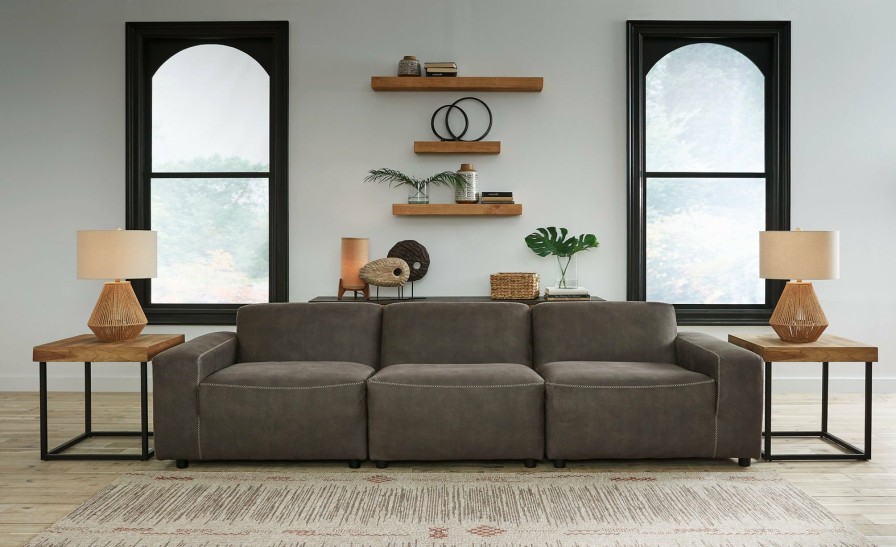 Living Room Ashley Furniture | Allena 3-Piece Sectional Sofa