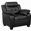 Living Room Coaster Z2 Premium | Finley Casual Black Chair