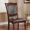 Dining Room FOA East | Sylvana Brown Cherry/Espresso Side Chair (2/Ctn)