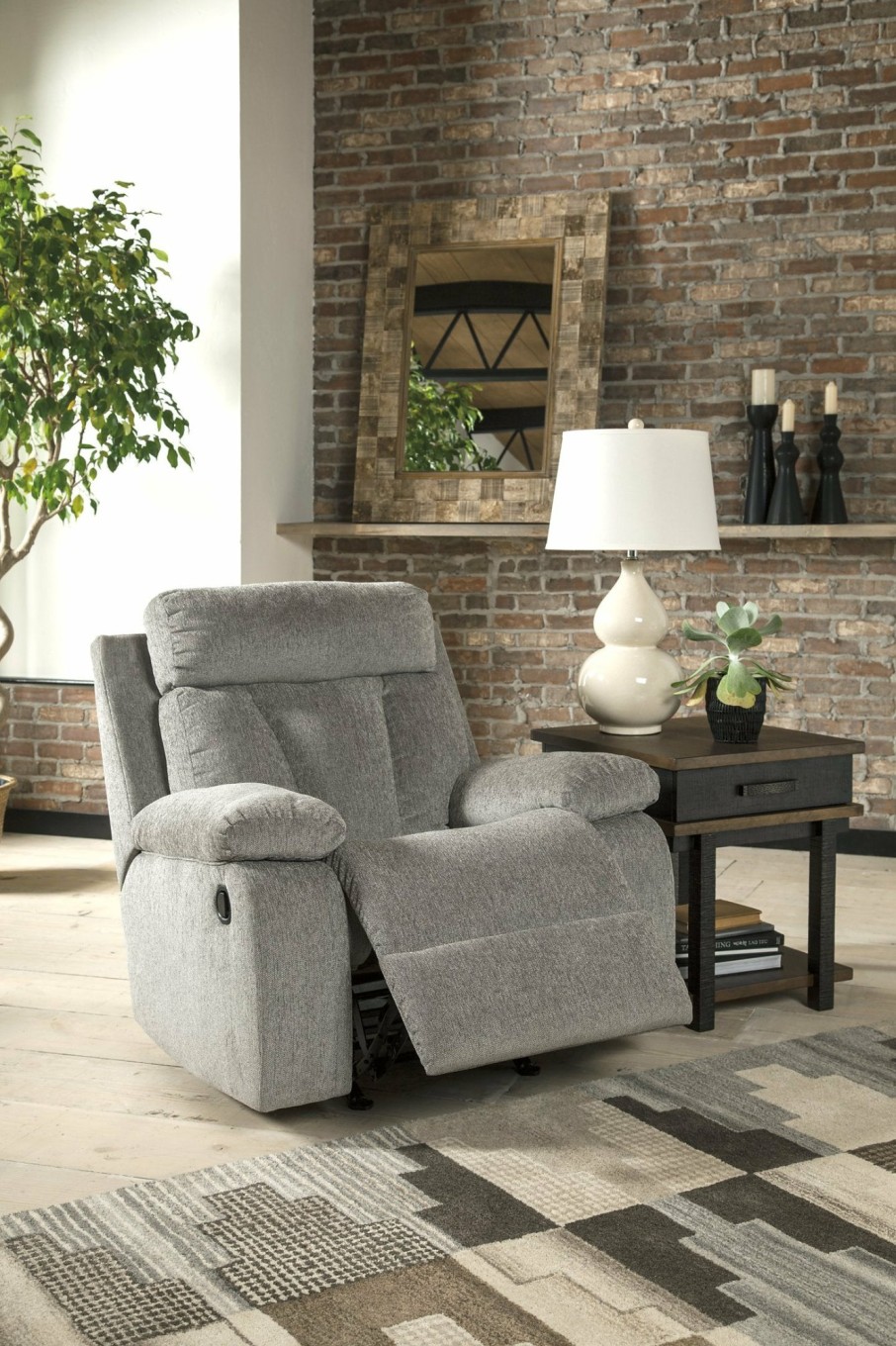 Living Room Ashley Furniture | Mitchiner Recliner