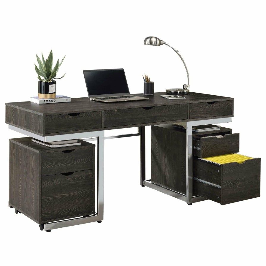 Home Office Coaster Z2 Premium | 881571 S3 3 Pc Desk Set