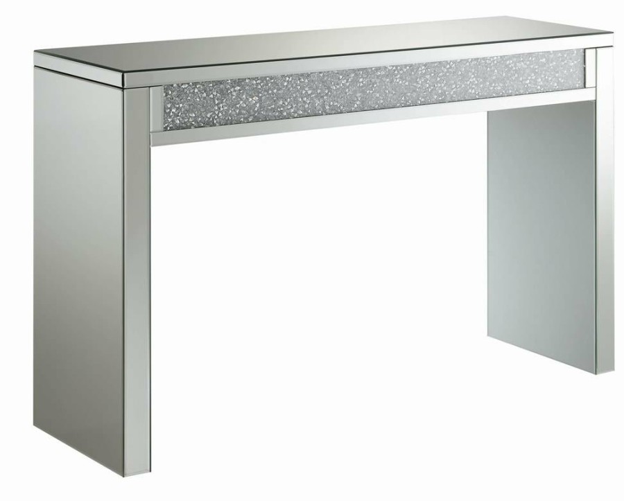 Living Room Coaster Z2 Premium | G722499 Contemporary Silver Sofa Table