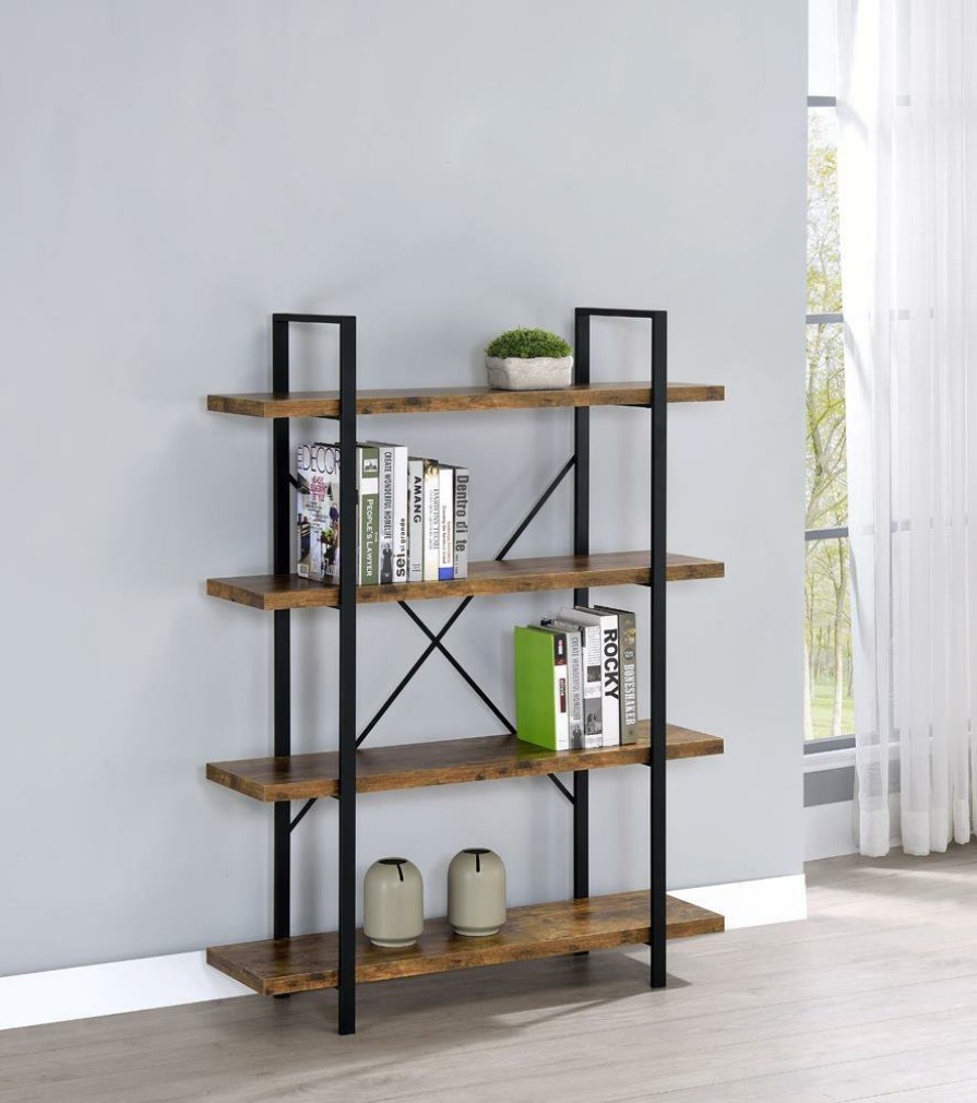 Home Office Coaster Z2 Premium | G805806 4 Shelf Bookcase