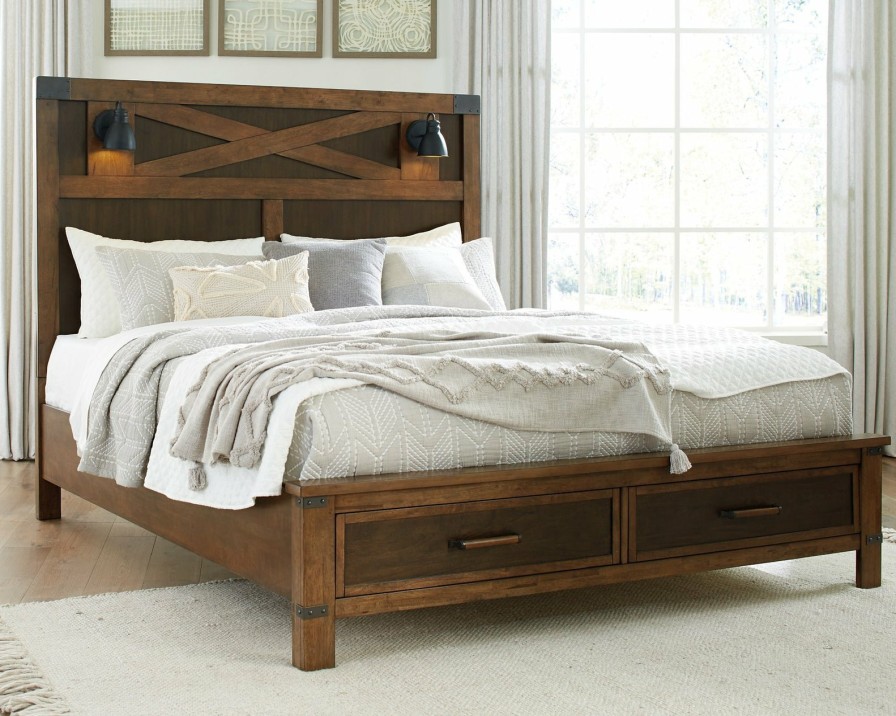 Bedroom Ashley Furniture | Wyattfield Bed With Storage