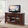 Entertainment ACME | Remington Brown Cherry Tv Stand