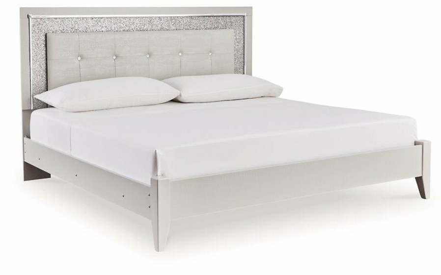 Bedroom Ashley Furniture | Zyniden Upholstered Bed