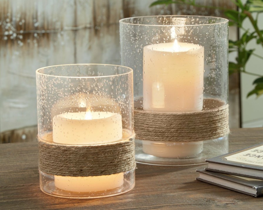 Accessories Ashley Furniture | Eudocia Candle Holder (Set Of 2)