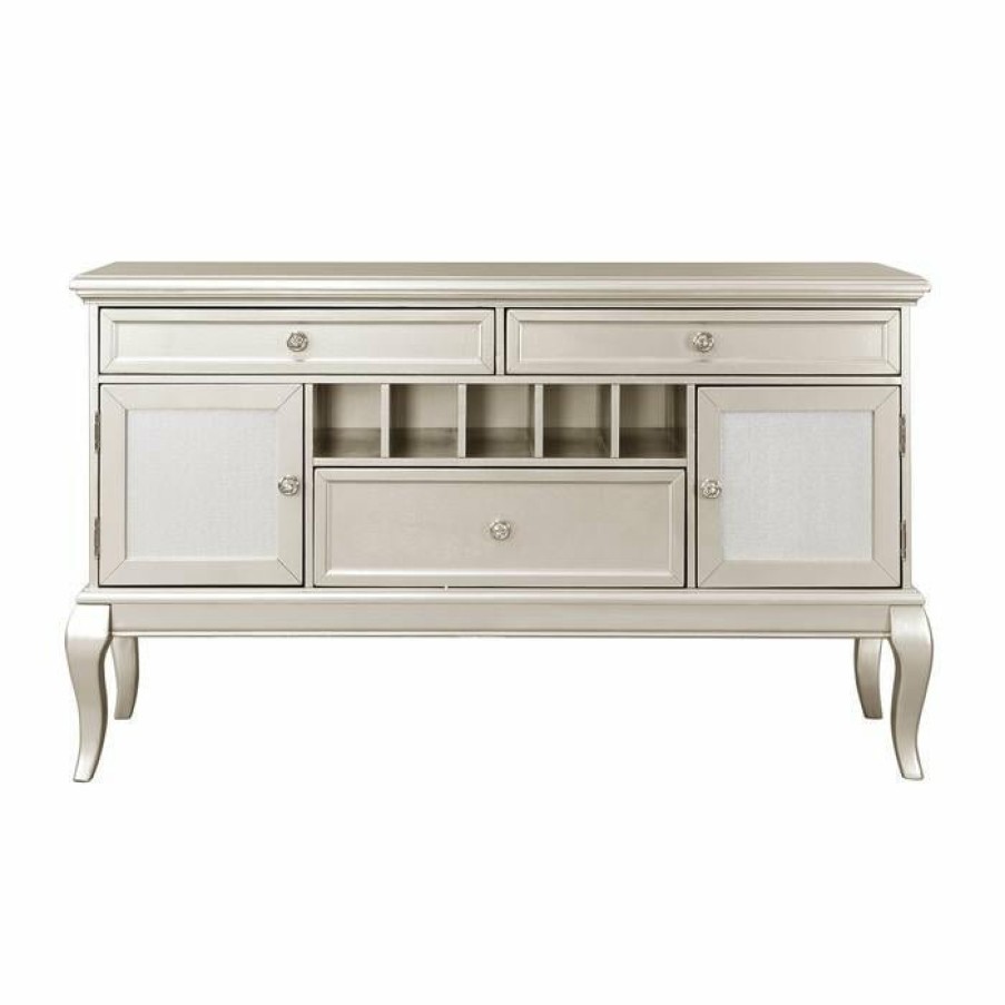 Dining Room Homelegance (Homerica East) | Homelegance Crawford Buffet/Server In Silver 5546-55