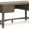 Home Office Ashley Furniture | Janismore Home Office Storage Leg Desk