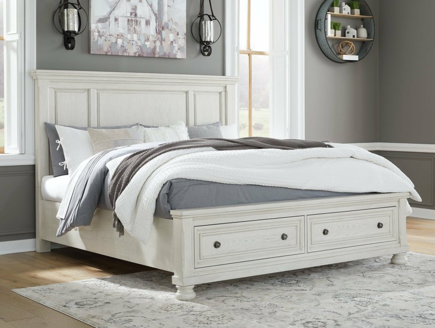 Bedroom Ashley Furniture | Robbinsdale Panel Storage Bed