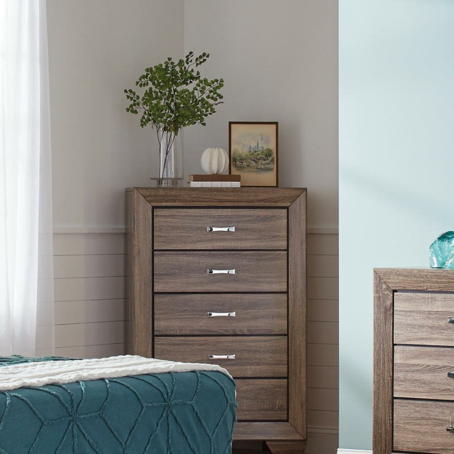 Bedroom Coaster Z2 Premium | Kauffman Transitional Five Drawer Chest