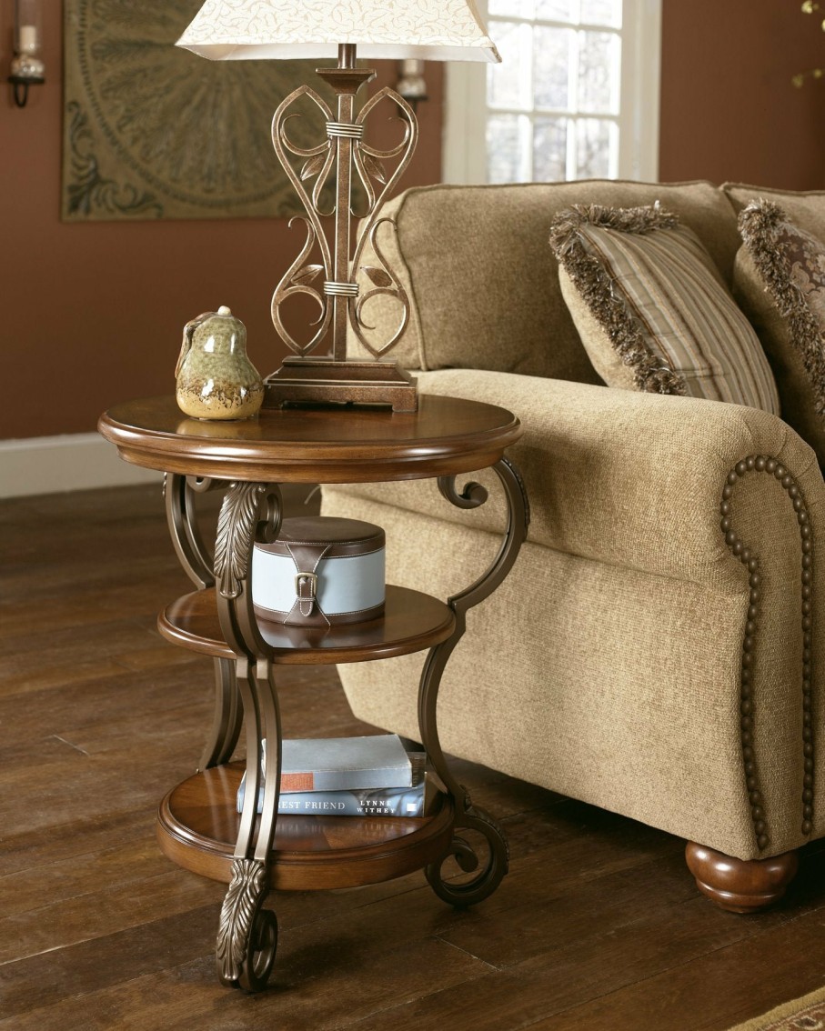 Living Room Ashley Furniture | Nestor Chairside End Table