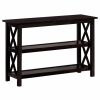 Living Room Coaster Z2 Premium | Merlot Double Shelf Sofa Table