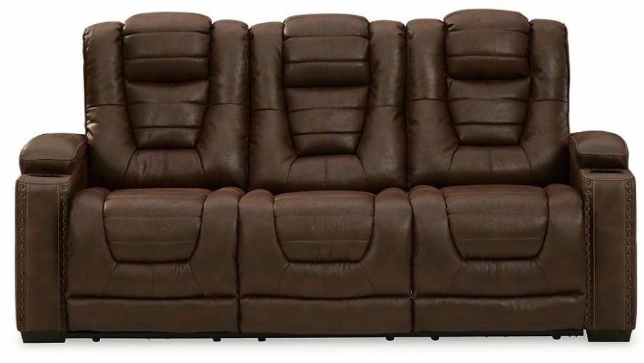 Living Room Ashley Furniture | Owner'S Box Power Reclining Sofa