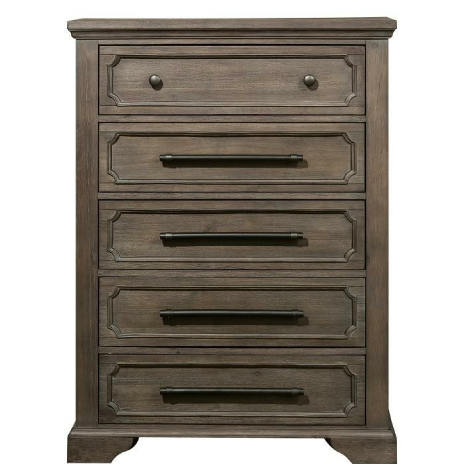 Bedroom Homelegance (Homerica East) | Homelegance Taulon Chest In Dark Oak 5438-9