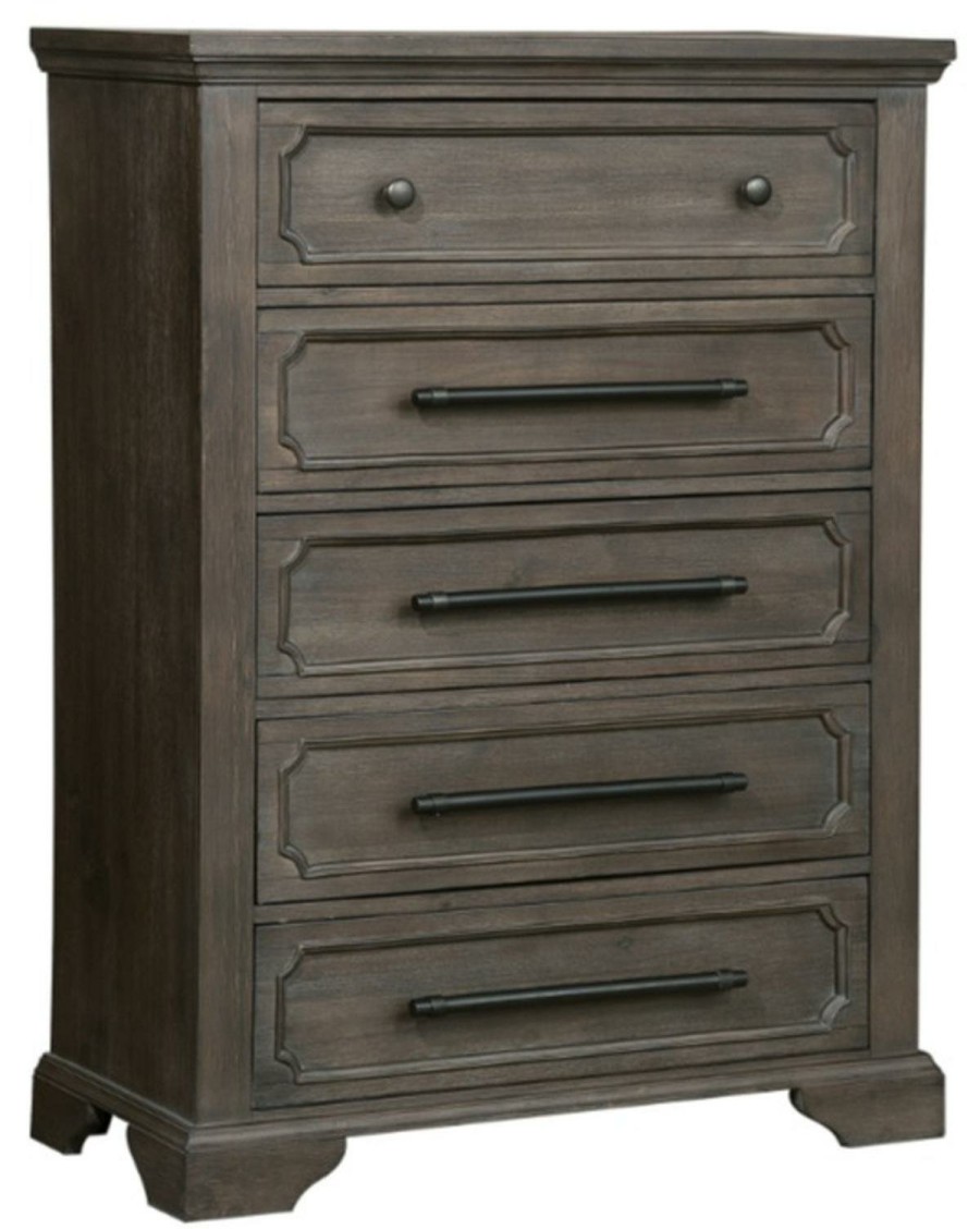 Bedroom Homelegance (Homerica East) | Homelegance Taulon Chest In Dark Oak 5438-9