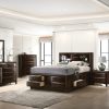 Bedroom Coaster Z2 Premium | Phoenix Cappuccino King Four Piece Bedroom Set