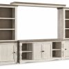 Entertainment Ashley Furniture | Havalance 4-Piece Entertainment Center