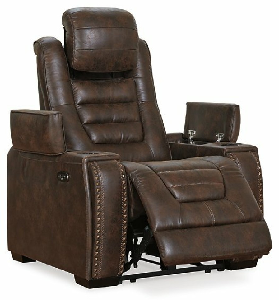 Living Room Ashley Furniture | Game Zone Power Recliner