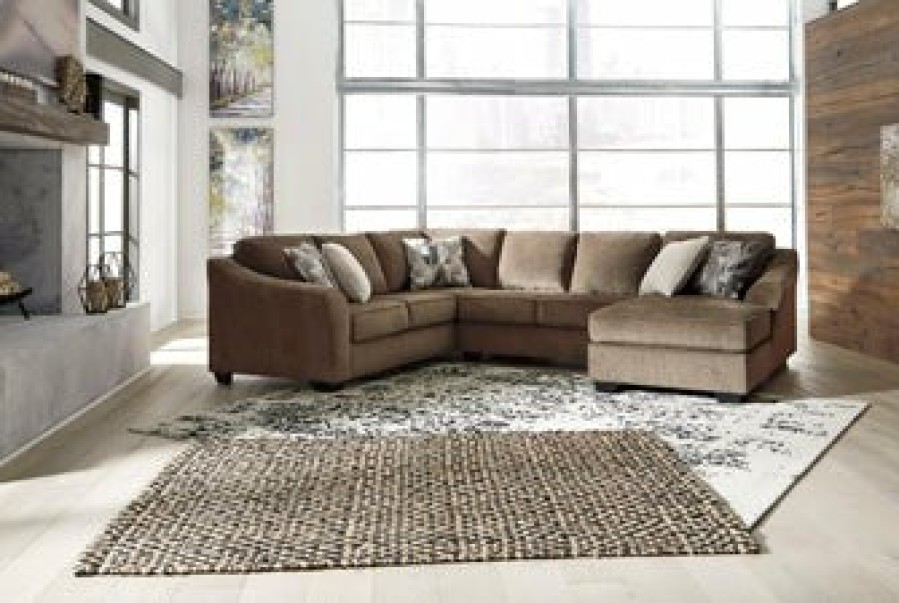 Living Room Ashley Furniture | Graftin 3-Piece Sectional With Chaise