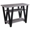 Living Room Coaster Z2 Premium | Mid Century Modern Black Sofa Table