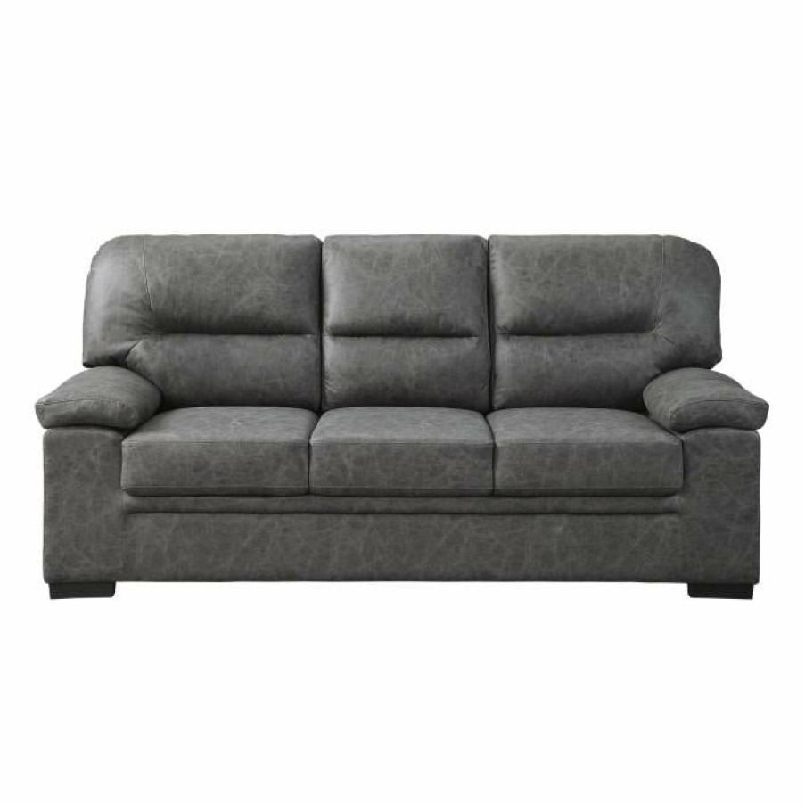 Living Room Homelegance (Homerica East) | Homelegance Furniture Michigan Sofa In Dark Gray 9407Dg-3