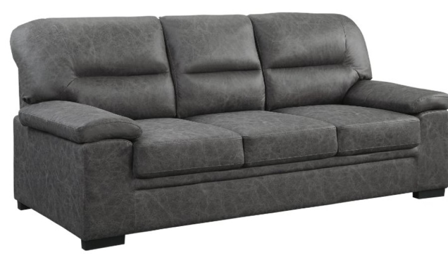 Living Room Homelegance (Homerica East) | Homelegance Furniture Michigan Sofa In Dark Gray 9407Dg-3