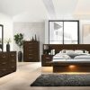 Bedroom Coaster Z2 Premium | Jessica Dark Cappuccino California King Five Piece Bedroom Set