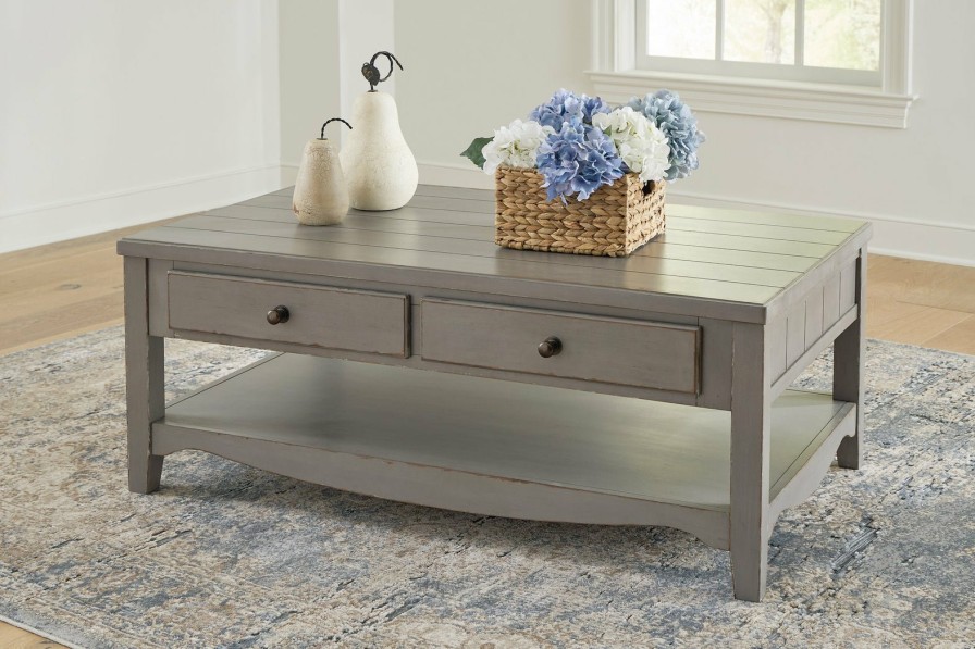 Living Room Ashley Furniture | Charina Coffee Table