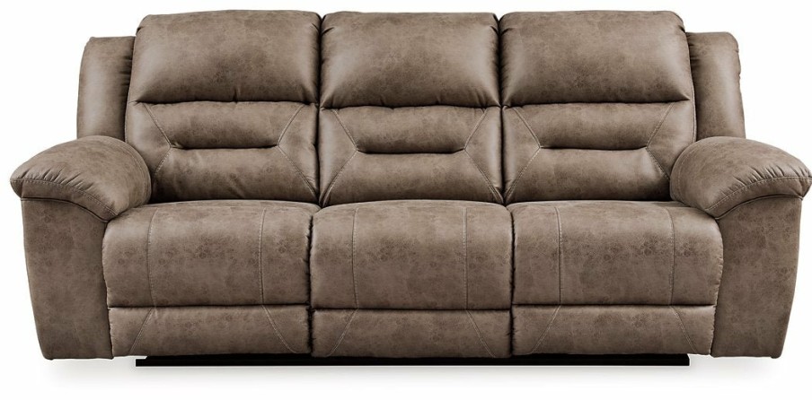 Living Room Ashley Furniture | Stoneland Power Reclining Sofa