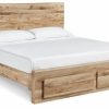 Bedroom Ashley Furniture | Hyanna Panel Storage Bed