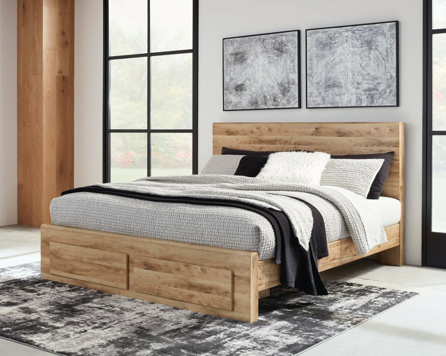 Bedroom Ashley Furniture | Hyanna Panel Storage Bed