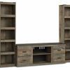 Entertainment Ashley Furniture | Trinell 3-Piece Entertainment Center