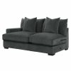 Living Room Homelegance (Homerica East) | Homelegance Furniture Worchester Left Side 2-Seater In Gray 9857Dg-2L