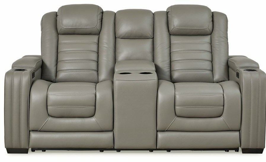 Living Room Ashley Furniture | Backtrack Power Reclining Loveseat