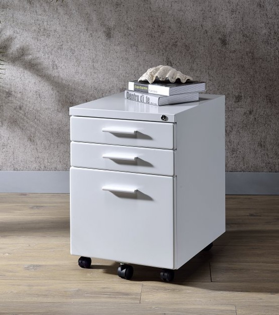 Home Office ACME | Peden White File Cabinet