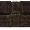 Living Room Ashley Furniture | Soundwave Reclining Loveseat With Console