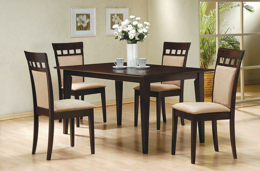 Dining Room Coaster Z2 Premium | Gabriel Cappuccino Dining Table