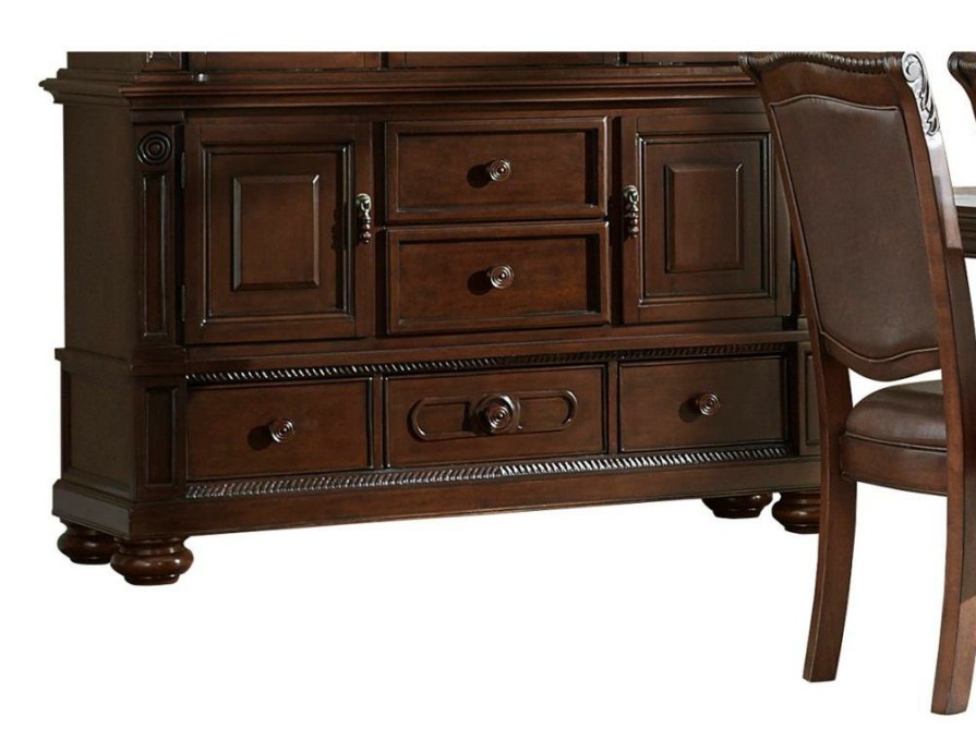 Dining Room Homelegance (Homerica East) | Homelegance Lordsburg Buffet/Server In Brown Cherry 5473-55