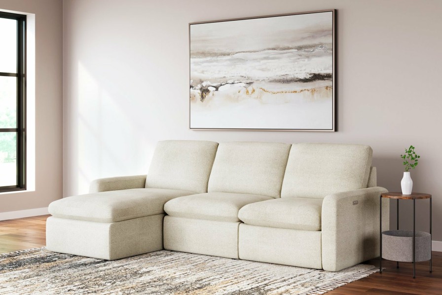 Living Room Ashley Furniture | Hartsdale 3-Piece Left Arm Facing Reclining Sofa Chaise