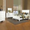 Bedroom Coaster Z2 Premium | Sandy Beach White California King Five Piece Bedroom Set