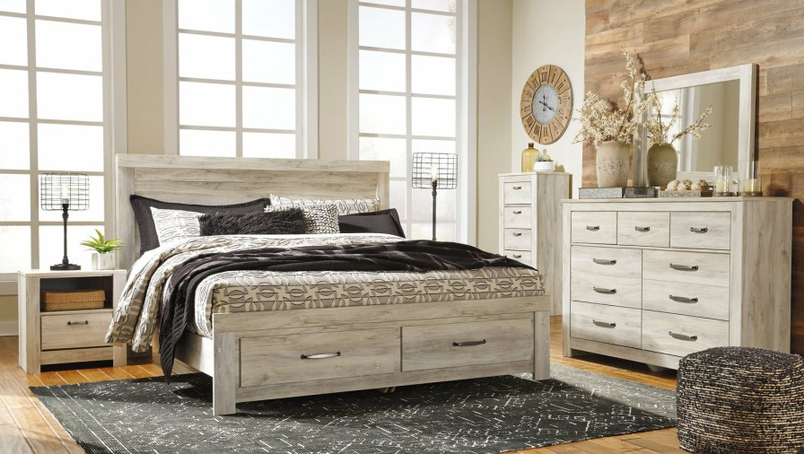 Bedroom Ashley Furniture | Bellaby Bed With 2 Storage Drawers