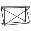 Living Room Coaster Z2 Premium | Industrial Sonoma Grey Sofa Table