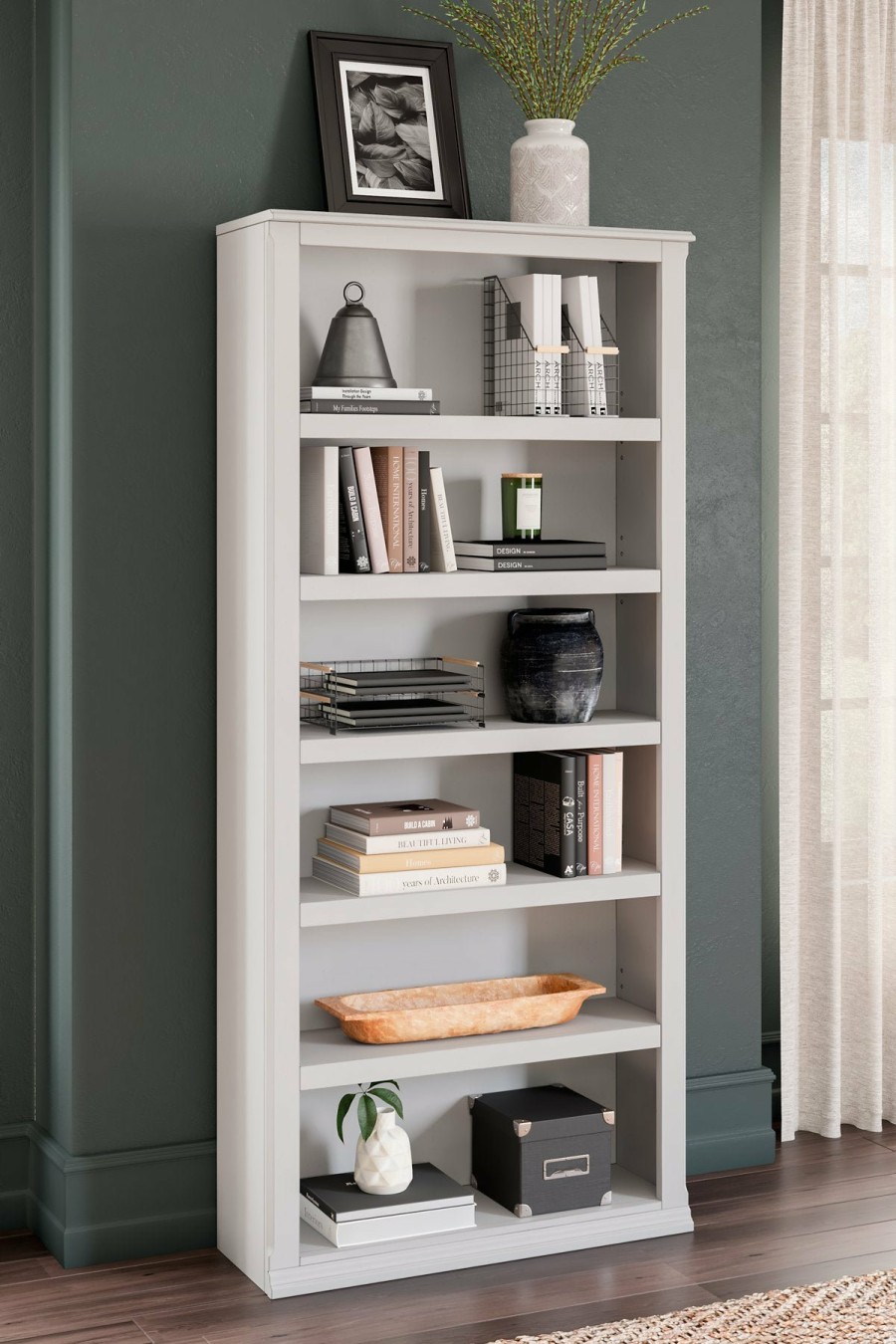 Home Office Ashley Furniture | Kanwyn Large Bookcase