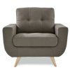 Living Room Homelegance (Homerica East) | Homelegance Furniture Deryn Chair In Gray 8327Gy-1